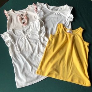 4 pc lot girls tops Size 6 mustard pie/Hanna/Circo